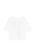 T-shirt per bambina Stella McCartney Kids bianca con stampa Love TY8B21 Z0434 101 STELLA McCARTNEY KIDS 
