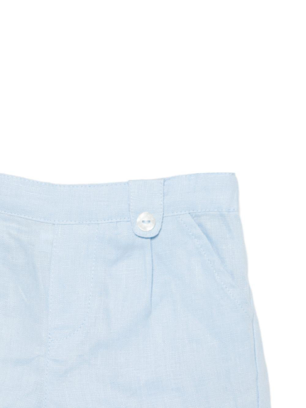 Shorts per neonato Tartine & Chocolat azzurro con risvolti CC26001 44 TArtine & Chocolat KIDS 