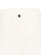 Shorts per bambina Stella McCartney Kids bianco con dettagli stelle TY6F39 Z3457 101 STELLA McCARTNEY KIDS 
