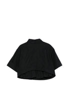 Camicia per bambina Elisabetta Franchi La Mia bambina nera con colletto a punta EFCA2840CA235 N100 ElISABETTA FRANCHI KIDS 