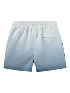 Costume da bagno per bambino Molo Niko azzurro con stampa palme 8S26P402 5707 MOLO KIDS 