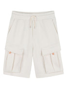 Shorts per bambino Dkny Kids beige con tasche cargo D62523 519 DKNY KIDS 