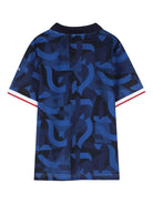 T-shirt per bambino Boss Kids multicolore con design color-block J53257 10P BOSS KIDS 