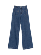 Jeans per donna The New Society denim a vita alta AW25WPA7C39 MID BLUE THE NEW SOCIETY KIDS 