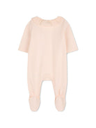 Set tutina, bavaglino e cappellino per neonata Chloé Kids rosa con volant C20926 440 CHLOE' KIDS 