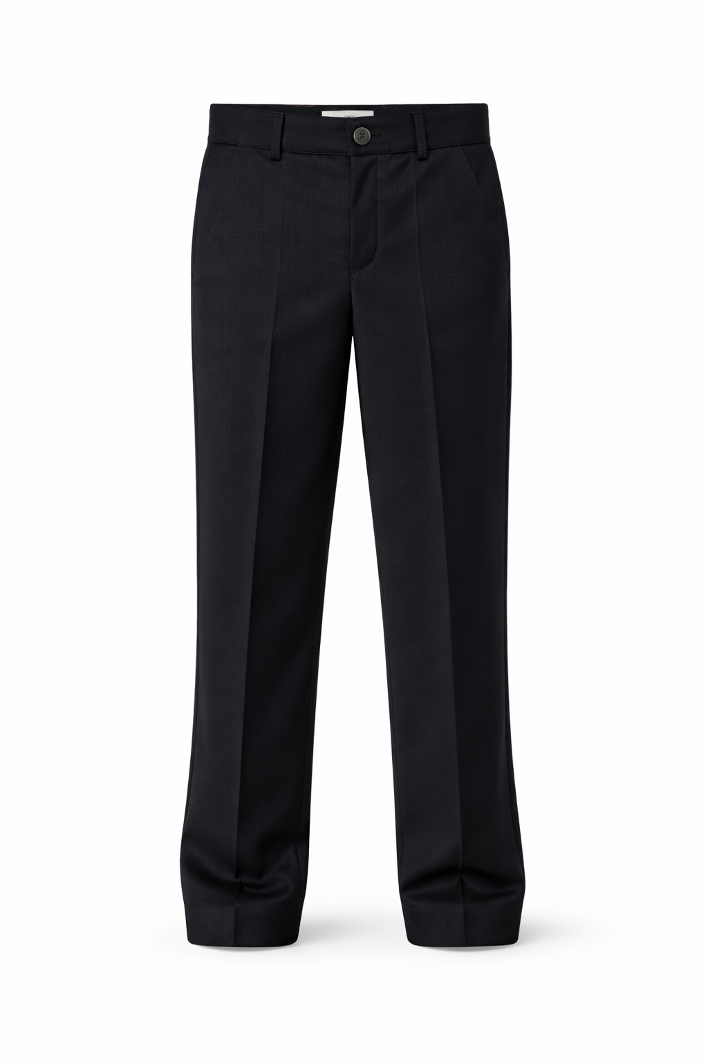 Pantaloni dritti per bambino Golden Goose Kids blu con passanti GKP01561P001923 50501 GOLDEN GOOSE KIDS 