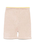 Pantaloni per neonato Gensami kids beige in maglia PT01-B-SOFT GOLD BEIGE GENSAMI 