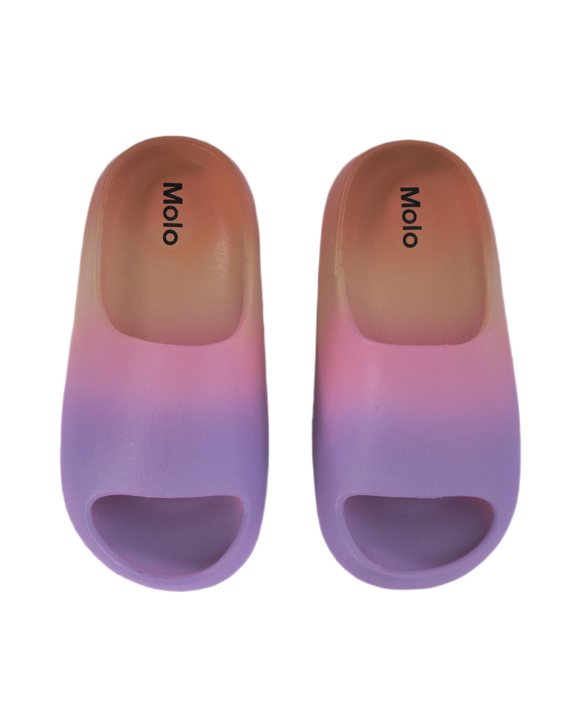 Ciabatte per bambina Molo Zion rosa con effetto sfumato 7S26U601 5238 MOLO KIDS 