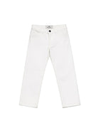 Pantaloni per bambino Etro Kids bianchi con ricamo GY6V0T Z3702 101 ETRO KIDS 