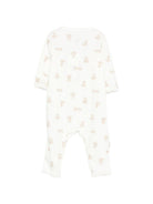 Tutina per neonati Petit Bateau beige con stampa orsetto all-over A0E0P 01 PETIT BATEAU KIDS 