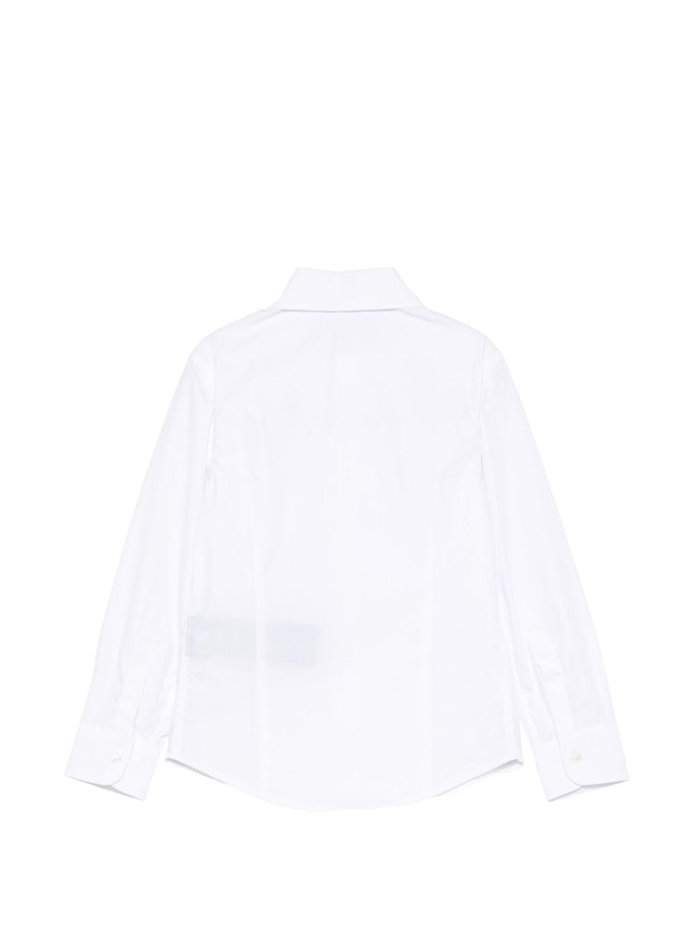 Camicia per bambino Balmain Kids bianca con colletto classico BY5P60 P0562 100BC BALMAIN KIDS 