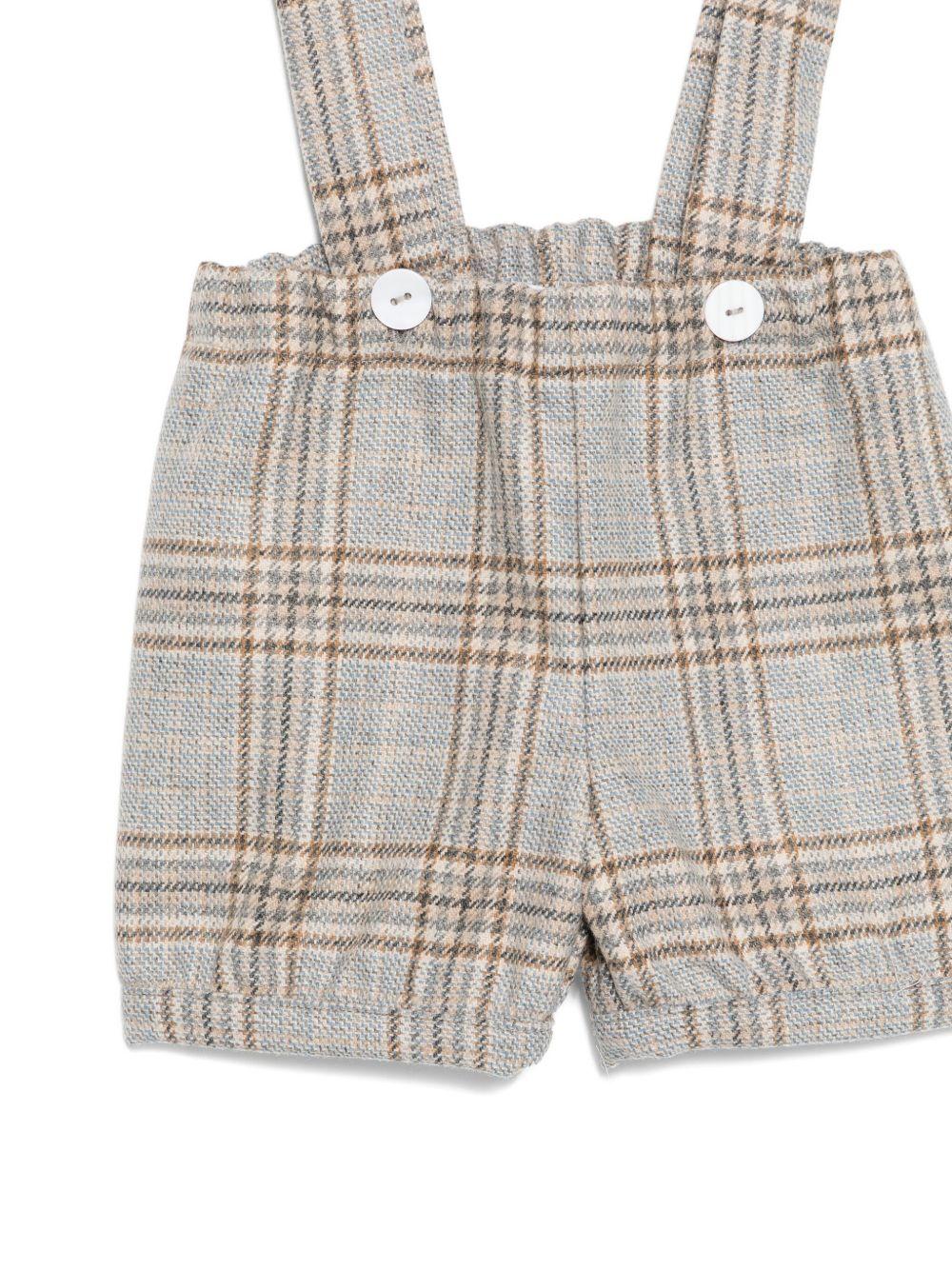 Shorts per neonato Jesurum Baby grigio con bretelle LEO VAR.17 JESURUM 