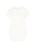 Tutina per neonati Petit Bateau bianca con colletto alla Peter Pan A0FSV 02 PETIT BATEAU KIDS 