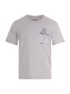 T-shirt per bambino Bonpoint verde con stampa grafica sul davanti C06BTSK00003 141C BONPOINT 