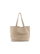 Borsa City MC2 Saint Barth beige con logo tono su tono CB0003 00102L MC2 ST. BARTH KIDS 