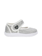 Ballerine per bambina Monnalisa argentate con dettaglio cuore 83G005 7714 G075 MONNALISA KIDS 