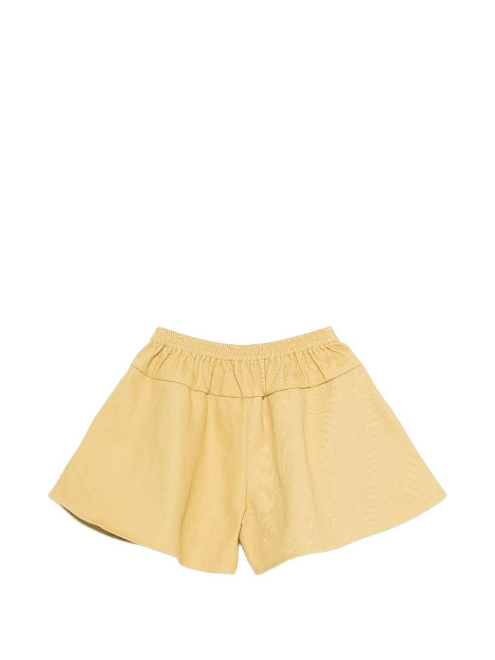Shorts Mazena per bambina Donsje gialli con vita elasticizzati 4115000 00063 DONSJE 