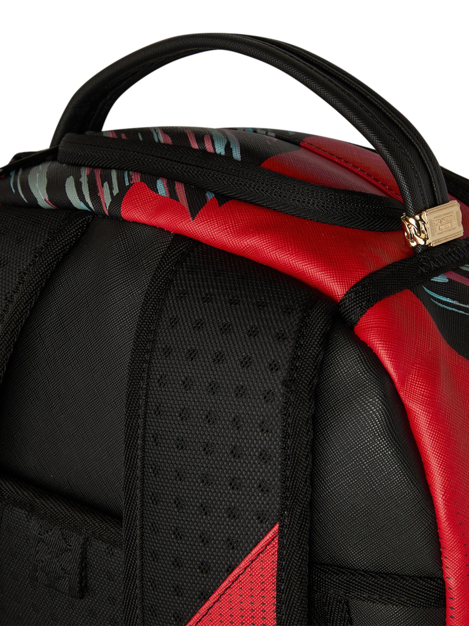 Zaino "Hyper Driven Shark" per bambini Sprayground Kid multicolore con patch 910B9246 NSZ SPRAYGROUND 