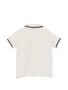 Polo per neonato John Richmond Junior beige con colletto a coste RIP26010PO BLUE VAPOR JOHN RICHMOND KIDS 