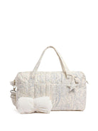 Borsa per pannolini trapuntata  Bonpoint Piou beige con motivo paesaggistico S06OBAW00001 677 BONPOINT 
