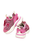 Sneakers per bambina Monnalisa Kids fucsia con dettaglio glitter 8CH006 8773 0069 MONNALISA KIDS 