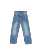 Jeans per bambino John Richmond Junior in denim con logo sul retro RBP25189JE DENIM BLUE MEDIUM JOHN RICHMOND JUNIOR 