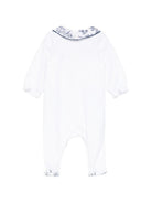 Tutina per bambino Tartine & Choccolat azzurro con stampa a fiori CC54160 04 TArtine & Chocolat KIDS 