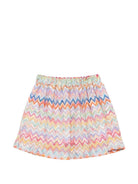 Gonna per neonata Missoni Kids multicolore con motivo a zigzag MY7011 Q0107 999 MISSONI KIDS 
