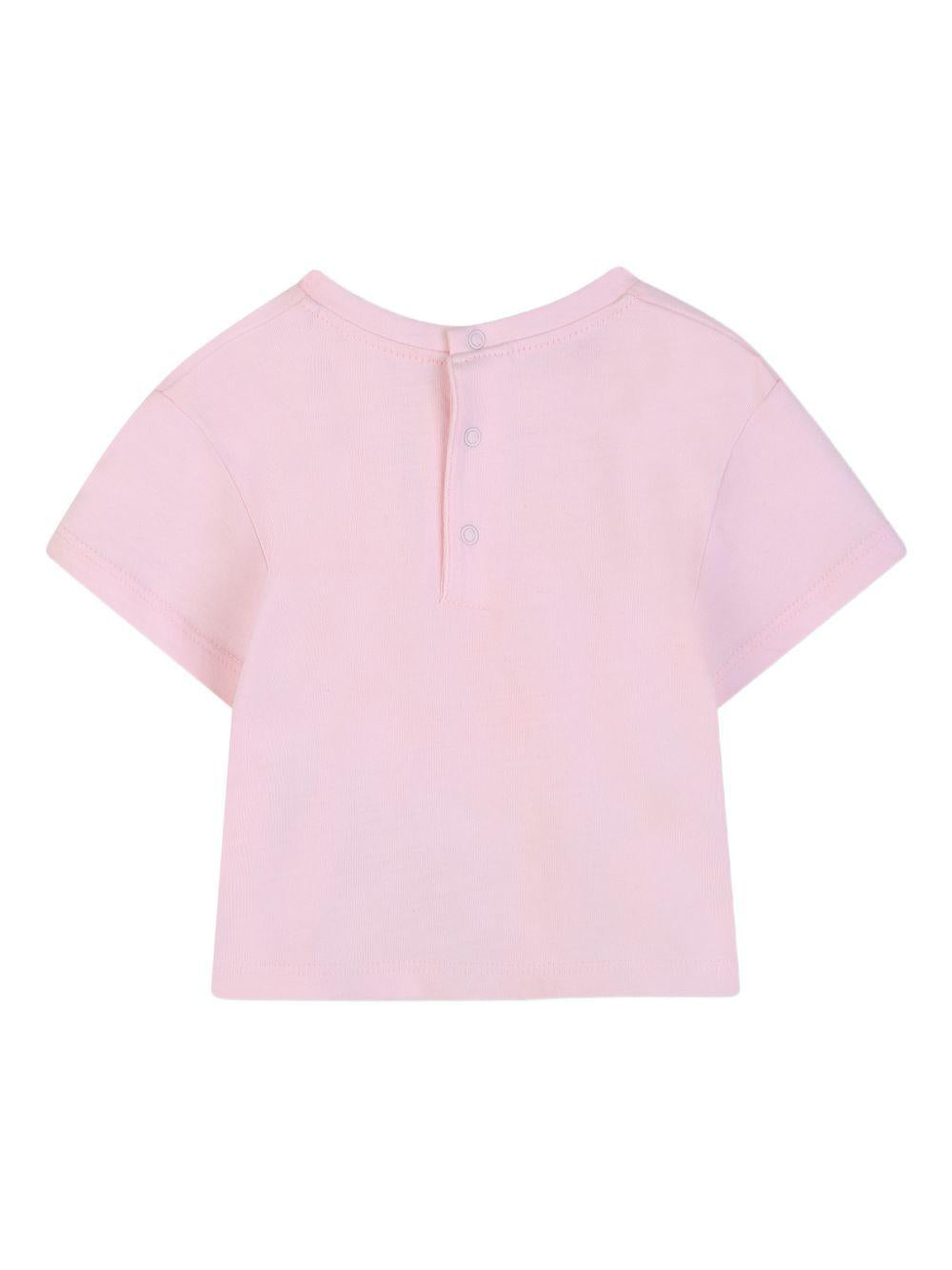 Set t-shirt e shorts per neonata BIllieblush rosa con stampa grafica U21780 148 BILLIEBLUSH KIDS 