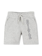 Shorts con ricamo per neonato Givenchy Kids grigio con due tasche laterali H30635 A01 GIVENCHY KIDS 
