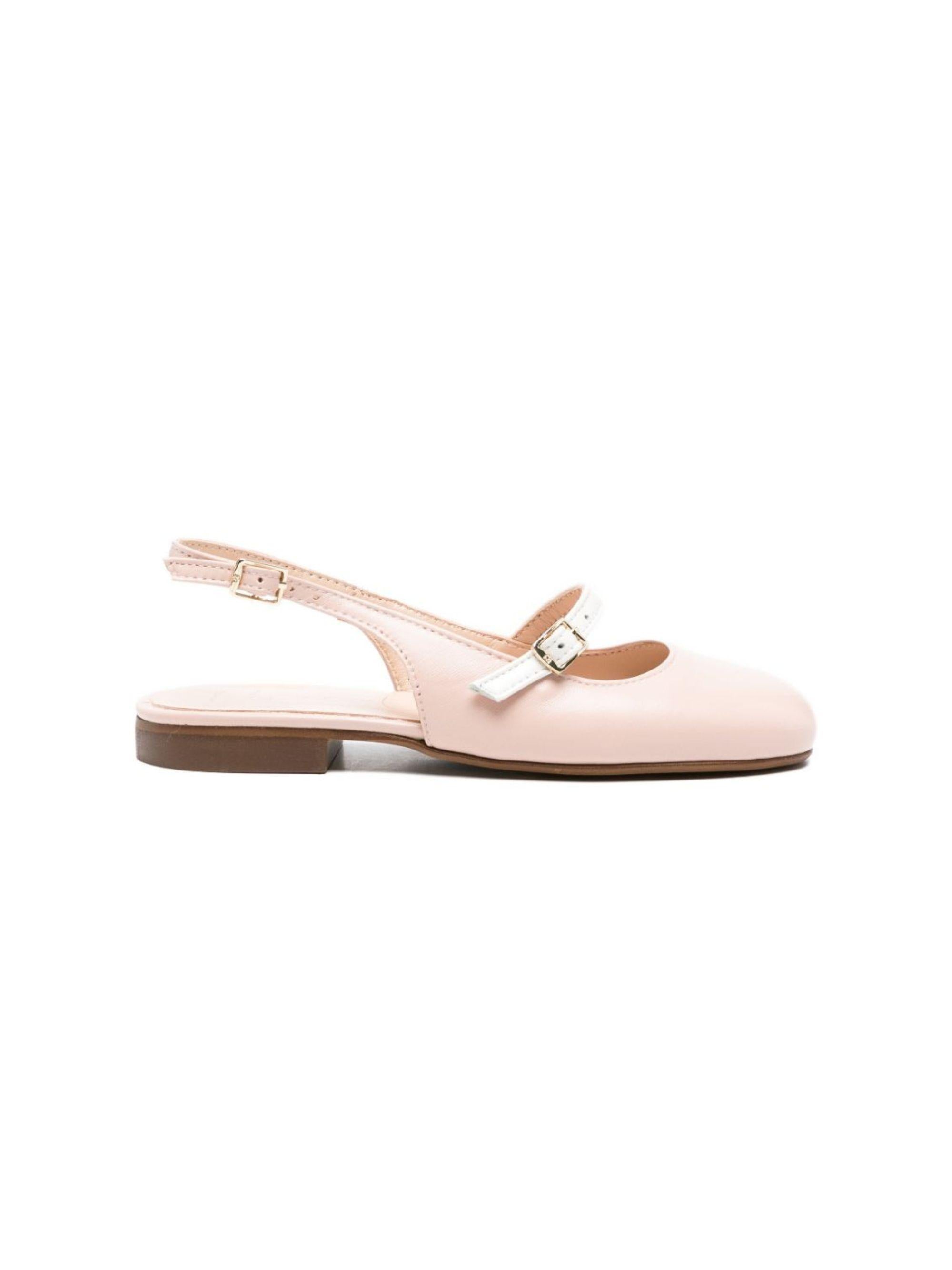 Ballerine per bambina Eli1957 rosa chiaro con punta tonda 52007AN PRADA Eli Kids 