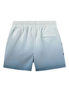 Costume da bagno per bambino Molo Niko azzurro con stampa palme 8S26P402 5707 MOLO 