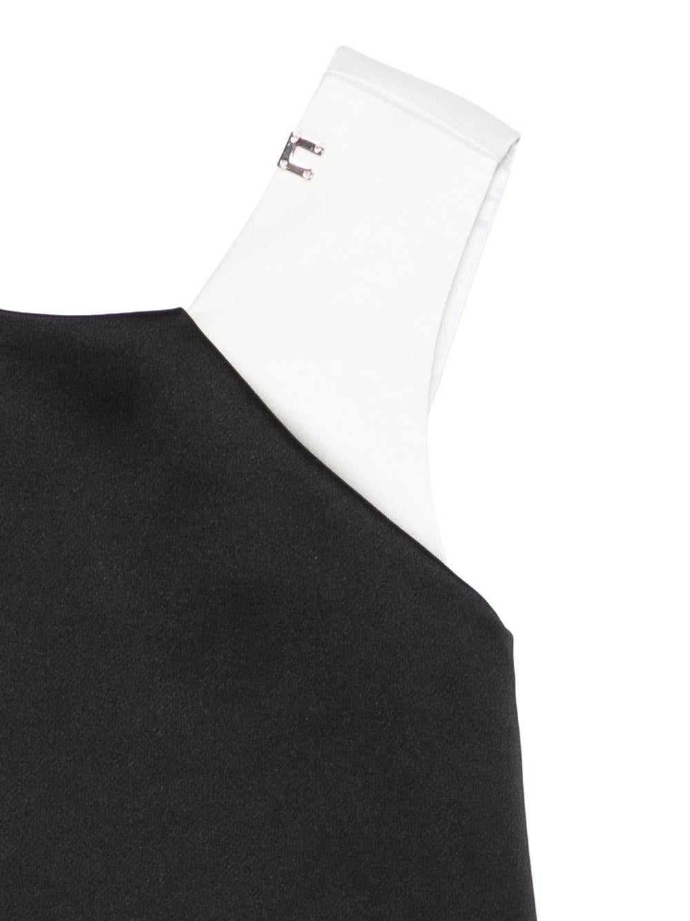 Abito per bambina Elisabetta Franchi La Mia Bambina nero con fiocco posteriore EFAB6680RA016 D285 ElISABETTA FRANCHI 