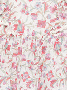 Abito per neonata Louise Misha bianco con stampa fiori all-over FRI-S26-R0073 CREAM LOUISE MISHA KIDS 