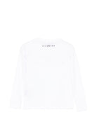 T-shirt per bambino John Richmond Junior bianca con logo sul davanti RBP26021TS WHITE JOHN RICHMOND KIDS 