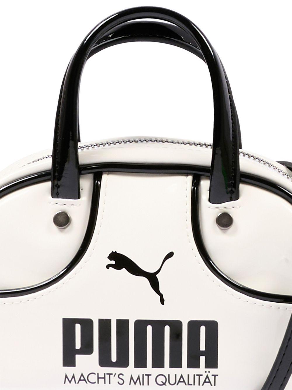 Borsa per bambina Puma Kids bianca con dettaglio a contrasto 91824 08 PUMA KIDS 