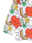 T-shirt per neonata Stella McCartney Kids lilla con stampa grafica TX8020 Z3194 522MC STELLA McCARTNEY KIDS 