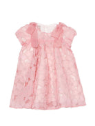 Abito per neonata La Stupenderia rosa con dettaglio fiocco 2CCAB68 X07 LA STUPENDERIA KIDS 