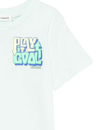 T-shirt per bambino Billieblush azzurro con dettaglio grafico sul petto U21689 73A BILLIEBLUSH KIDS 
