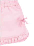 Shorts per neonata Monnalisa rosa con dettaglio fiocco 37G405 7301 0090 MONNALISA KIDS 