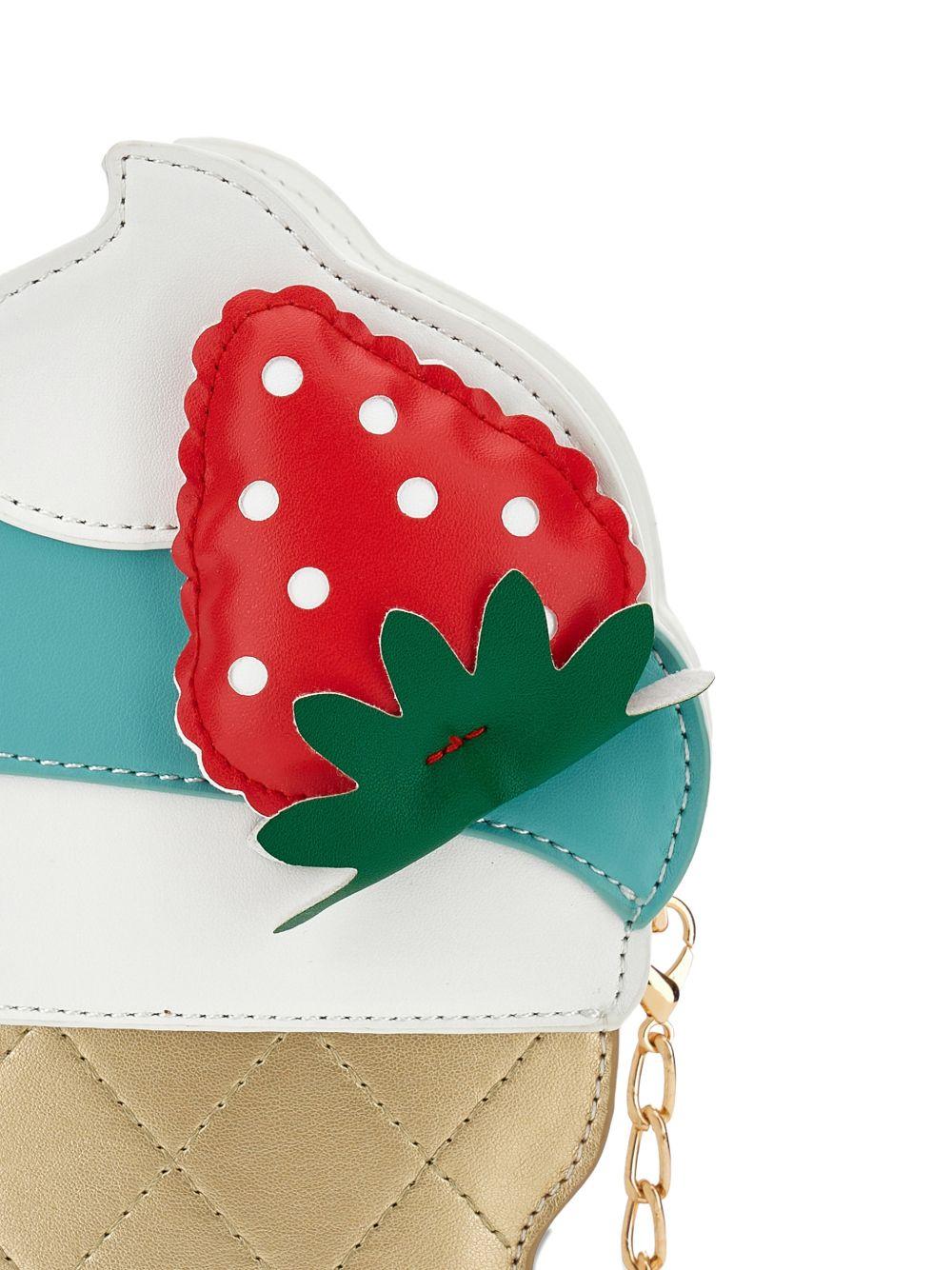 Borsa per bambina Monnalisa multicolore a forma di gelato 39G009 7068 0084 MONNALISA KIDS 
