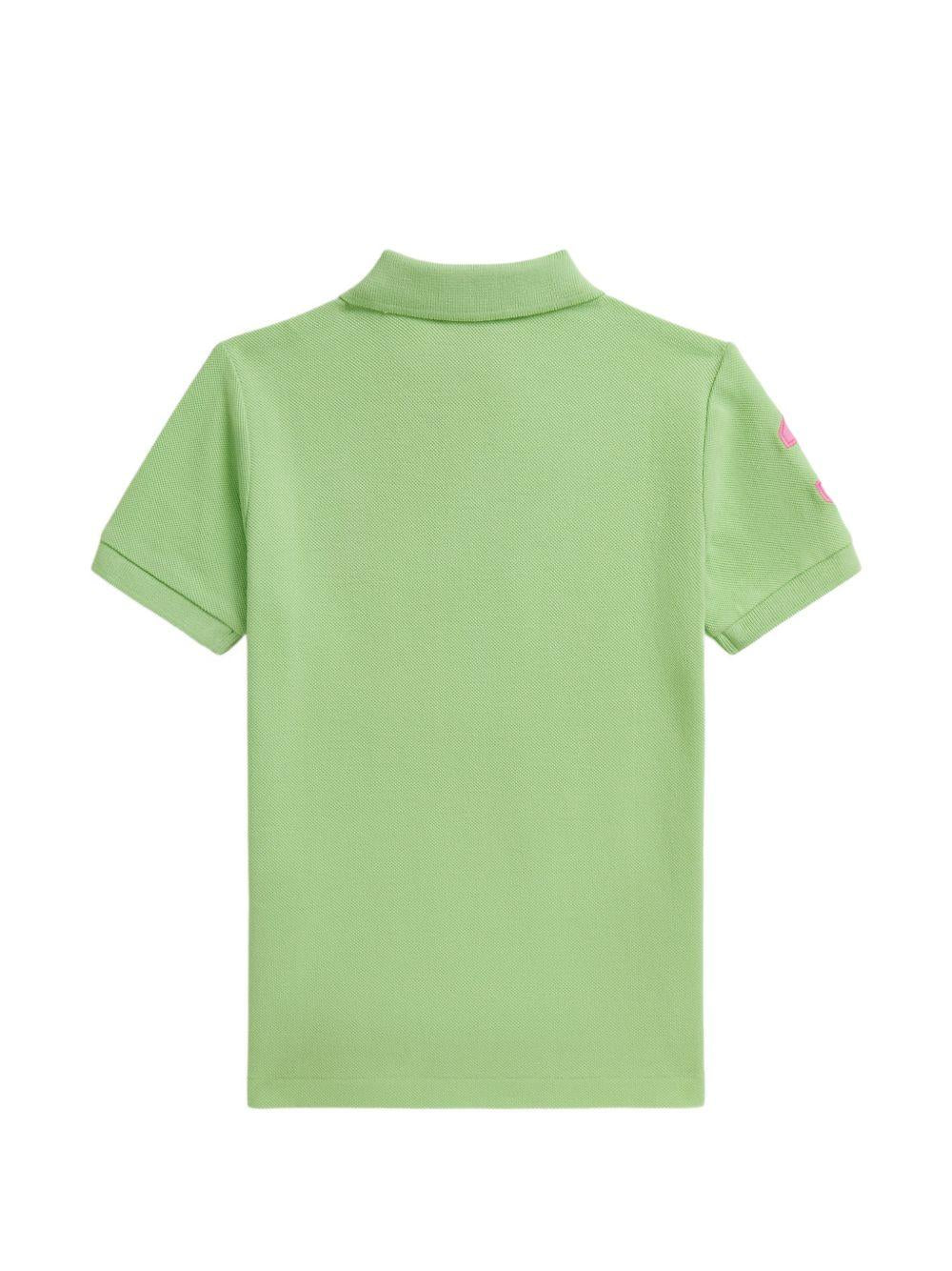 Polo per bambino Polo Ralph Lauren Kids verde con ricamo Polo Pony 322703635 510 Ralph Lauren kids 