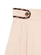 Pantaloni per bambina Fendi Kids beige modello svasato JFF350 ADEH F1P2P FENDI KIDS 