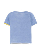 T-shirt per neonata Gensami kids azzurro in maglia GIR01-B-SOFT OCEAN BLUE GENSAMI KIDS 