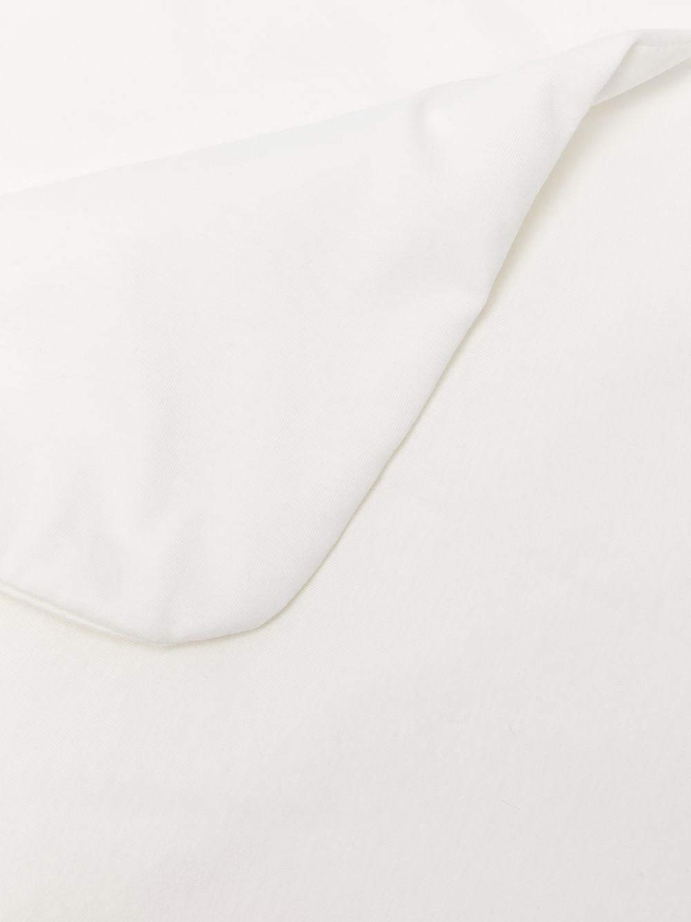 Coperta per neonata Elisabetta Franchi La Mia Bambina bianco con detaglio ricamato ENCO0810JF054 0285 ElISABETTA FRANCHI KIDS 
