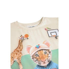 T-shirt per bambina Molo Kids multicolore con stampa grafica all-over 2W26A209 5804 MOLO KIDS 