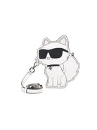 Borsa per bambina Karl Lagerfeld Kids bianca a forma di Choupette Z31210 10P KARL LAGERFELD KIDS 