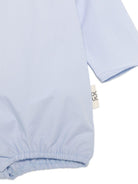 Tutina per neonato Douuod Kids azzurra con colletto DYA500 P0013 685 DOUUOD KIDS 