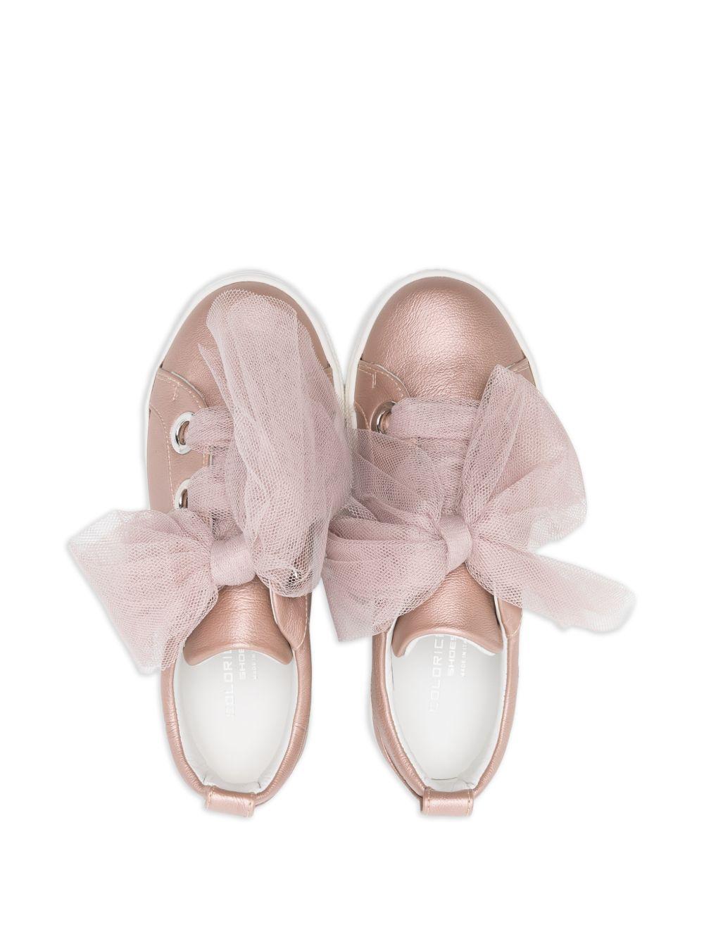 Sneakers per bambina Colorichiari rosa con dettaglio fiocco FJ958484 4114 82 COLORICHIARI KIDS 