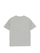 T-shirt per bambino Etro Kids grigia con logo applicato GY8P81 Z3191 806 ETRO KIDS 